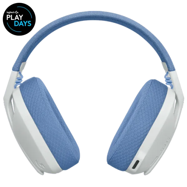 Наушники Logitech G435 Синий Белый Беспроводные/ Игровой photo 1