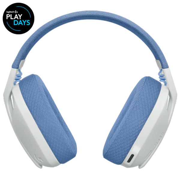 Наушники Logitech G435 Синий Белый Беспроводные/ Игровой photo 1