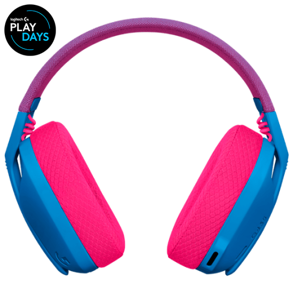 Наушники Logitech G435 Violet Синий Беспроводные/ Игровой photo 1