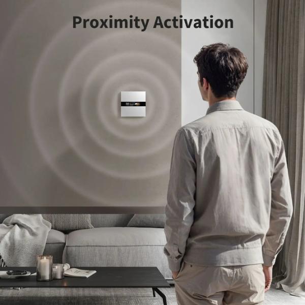 Controller inteligent Aqara Display Switch V1 White photo 3