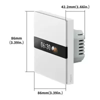 Controller inteligent Aqara Display Switch V1 White photo 5