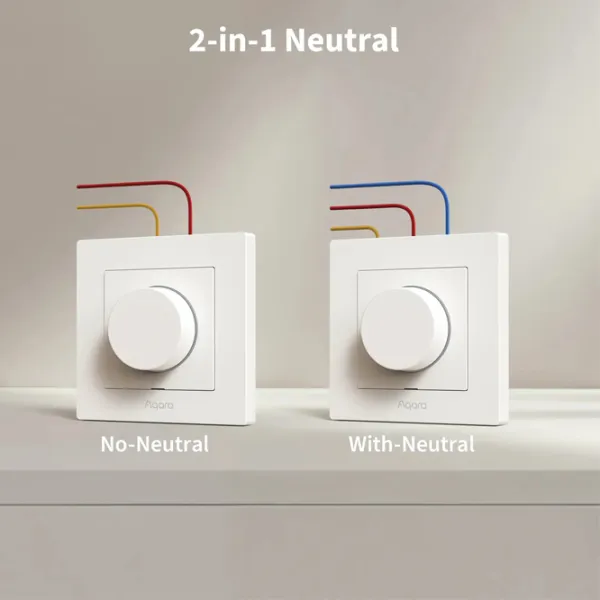 Controller inteligent Aqara Switch H2 White photo 8