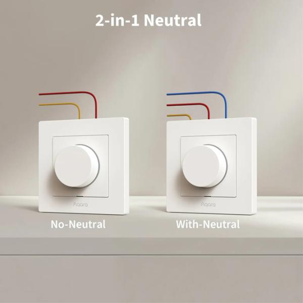 Controller inteligent Aqara Switch H2 White photo 8