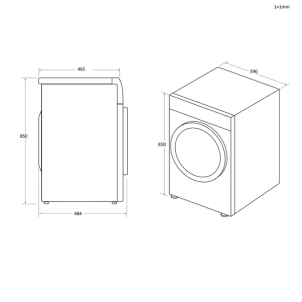 Сушильная машина Candy CSO4H7A2DE-S 7 кг/ Белый photo 6