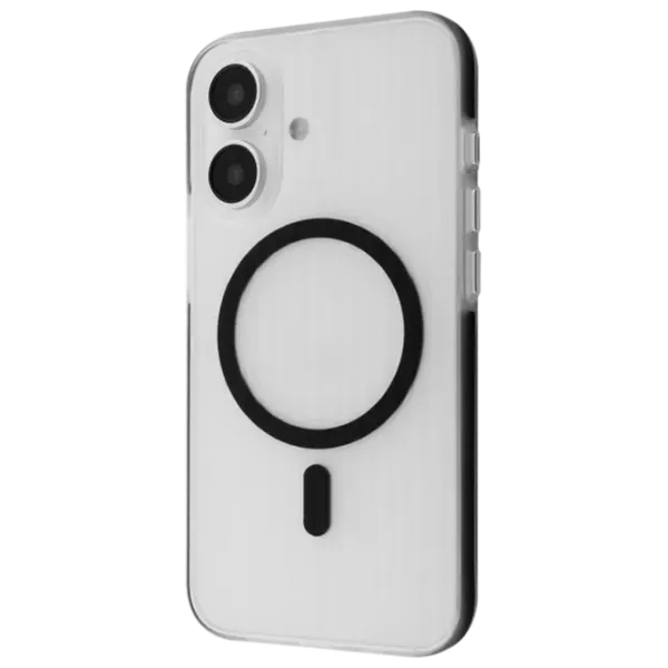 Чехол для смартфона Apple iPhone 17  Proove / MagSafe Back / ТПУ / Черный Прозрачный photo 1