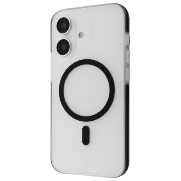 Чехол для смартфона Apple iPhone 17  Proove / MagSafe Back / ТПУ / Черный Прозрачный photo 1
