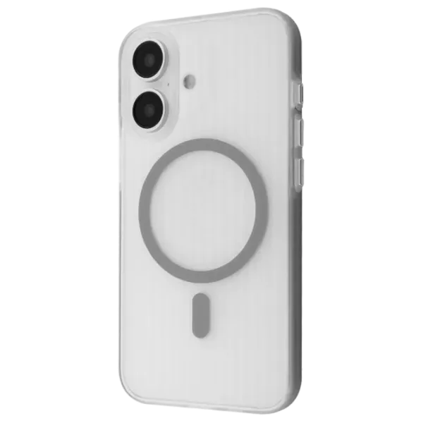 Чехол для смартфона Apple iPhone 17  Proove / MagSafe Back / ТПУ / Серый Прозрачный photo 1