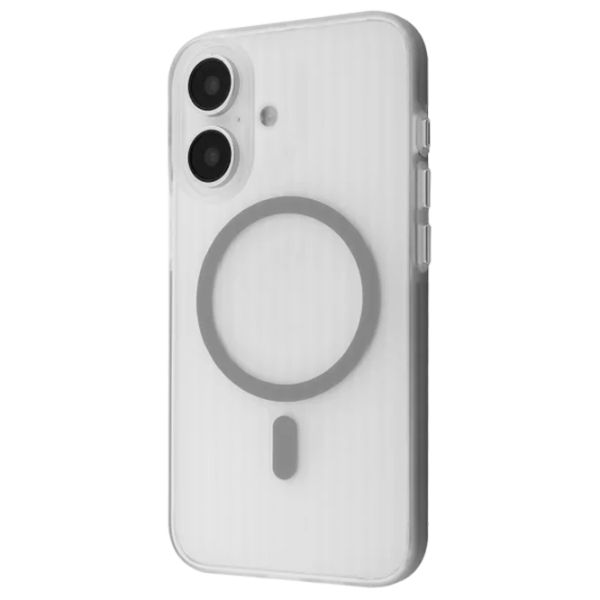 Чехол для смартфона Apple iPhone 17  Proove / MagSafe Back / ТПУ / Серый Прозрачный photo 1