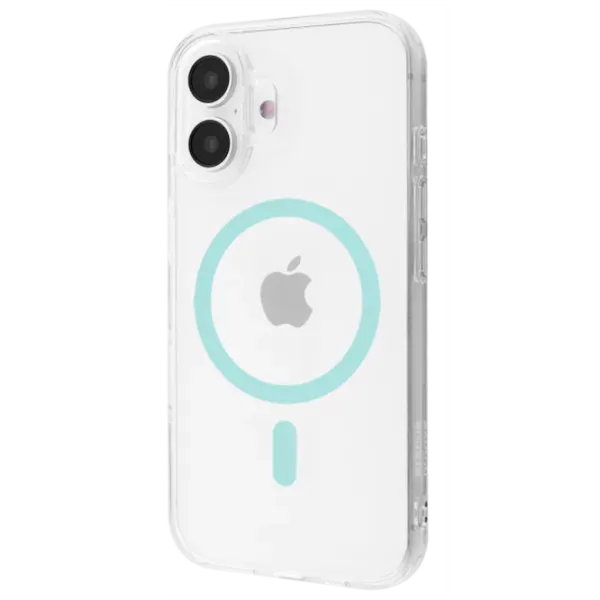 Чехол для смартфона Apple iPhone 17  Proove / MagSafe Back / ТПУ / Мята Прозрачный photo 1