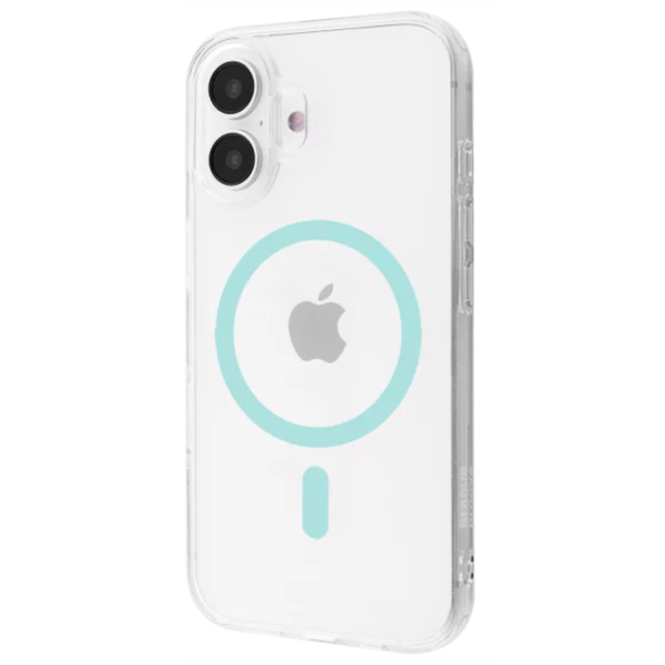 Чехол для смартфона Apple iPhone 17  Proove / MagSafe Back / ТПУ / Мята Прозрачный photo 1