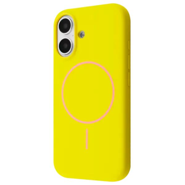 Husă pentru smartphone Apple iPhone 17  Proove / MagSafe Back / TPU / Yellow photo 1