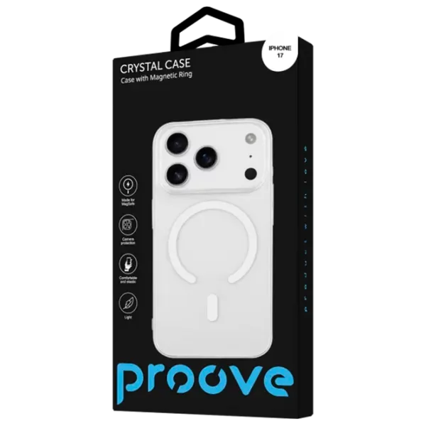 Husă pentru smartphone Apple iPhone 17  Proove / Back / TPU / White Transparent photo 2