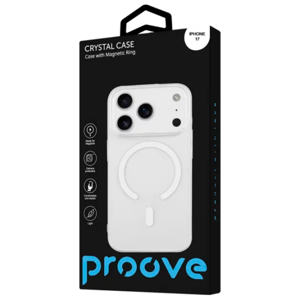 Husă pentru smartphone Apple iPhone 17  Proove / Back / TPU / White Transparent photo 2