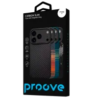 Husă pentru smartphone Apple iPhone 17 Proove / MagSafe / Silicon / Carbon Black photo 2