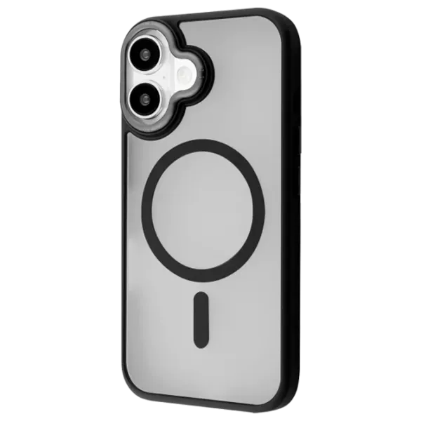 Чехол для смартфона Apple iPhone 17  Proove / MagSafe Back / Силикон / Прозрачный Черный photo 1