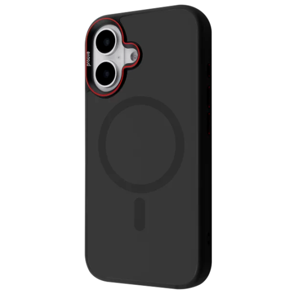 Чехол для смартфона Apple iPhone 17  Proove / MagSafe Back / ТПУ / Черный Черный photo 1