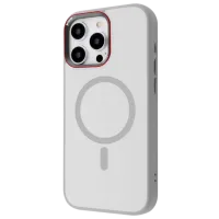 Чехол для смартфона Apple iPhone 17  Proove / MagSafe Back / ТПУ / Черный Натуральный Титан