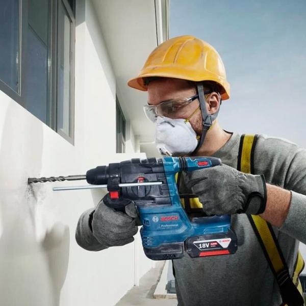Ciocan rotopercutor Bosch GBH 185-LI  / Blue photo 3