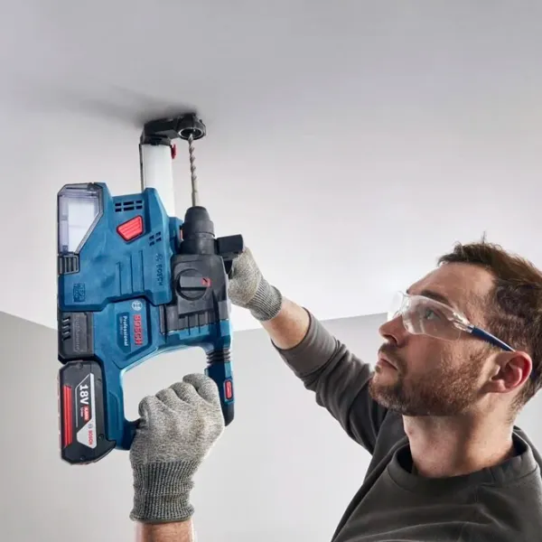 Ciocan rotopercutor Bosch GBH 185-LI  / Blue photo 5