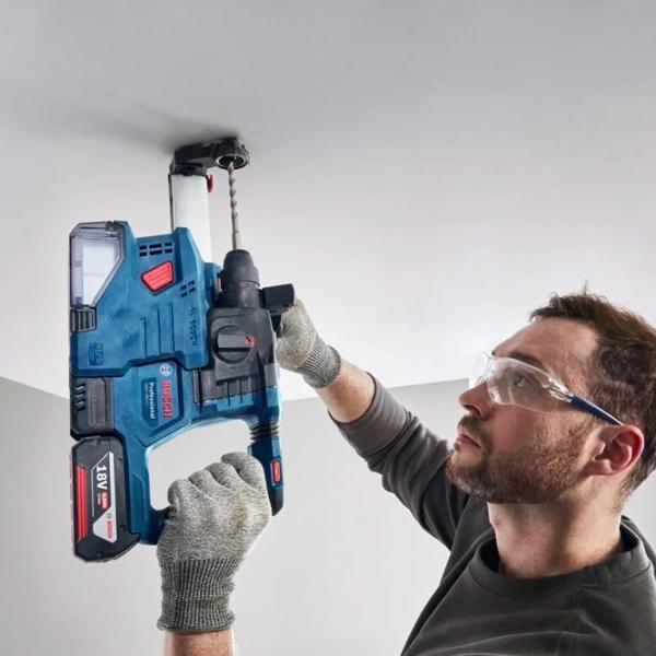Ciocan rotopercutor Bosch GBH 185-LI  / Blue photo 5
