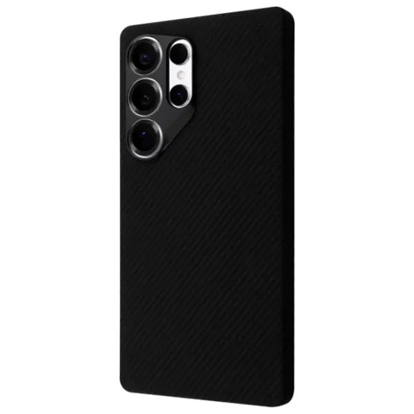 Husă pentru smartphone Samsung Galaxy S25 Ultra Proove / MagSafe / TPU / Carbon Black photo 1