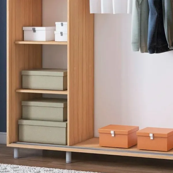 Dulap pentru haine Glisant Mobildor-Lux Aron P 1900 K2 3025 190 x 60 x 220 / DSP / Stejar Sonoma photo 11