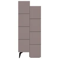 Шкаф Showdeko Stair Multipurpose Cabinet 62.2 x 37.4см x 156 / ЛДСП / Мокка