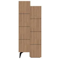 Шкаф Showdeko Stair Multipurpose Cabinet 62.2 x 37.4см x 156 / ЛДСП / Дуб