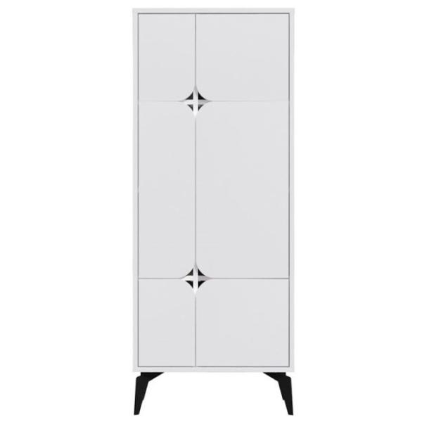 Dulap Showdeko Spark 60 x 35.6 x 151 / PAL / White photo 1 Dulap Showdeko Spark 60 x 35.6 x 151 / PAL / White photo 1