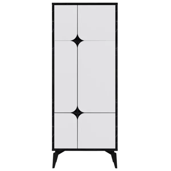 Шкаф Showdeko Spark 60 x 35.6см x 151 / ЛДСП / Black photo 1 Шкаф Showdeko Spark 60 x 35.6см x 151 / ЛДСП / Black photo 1