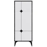 Шкаф Showdeko Spark 60 x 35.6см x 151 / ЛДСП / Black