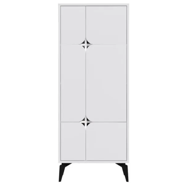 Шкаф Showdeko Spark 60 x 35.6см x 151 / ЛДСП / White photo 1 Шкаф Showdeko Spark 60 x 35.6см x 151 / ЛДСП / White photo 1