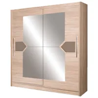 Шкаф Fadome Dome DO4-15 150 x 58см x 216 / ДСП / Дуб Сонома