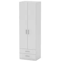 Шкаф KompaniT 12 60 x 46.4см x 195 / ЛДСП / Нимфея Альба