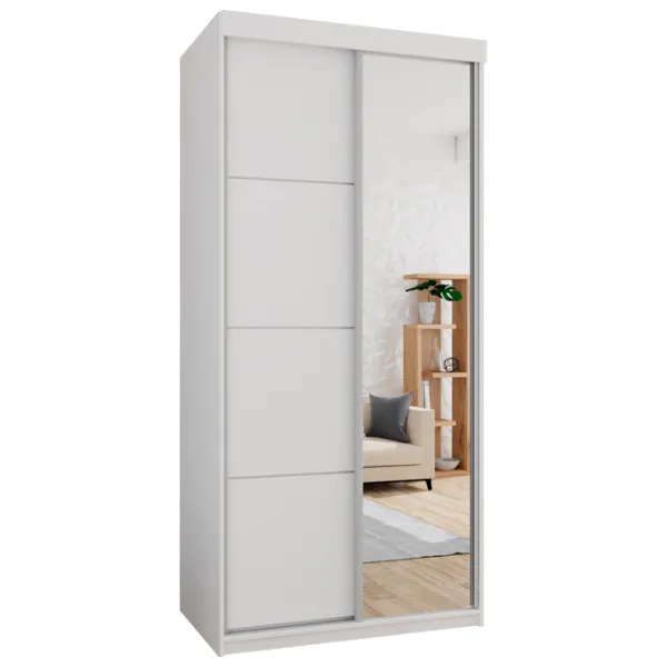 Dulap Prime Furniture Top 23 Plus 62 x 100 x 200 / PAL / White photo 1