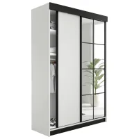 Шкаф Prime Furniture Lamaro 59 x 167см x 205 / ЛДСП / White