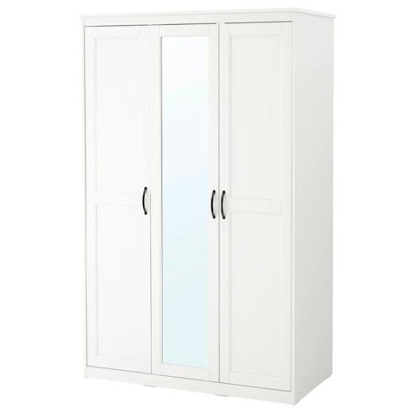 Шкаф Ikea Songesand 120 x 60см x 191 / ДСП / White photo 1 Шкаф Ikea Songesand 120 x 60см x 191 / ДСП / White photo 1
