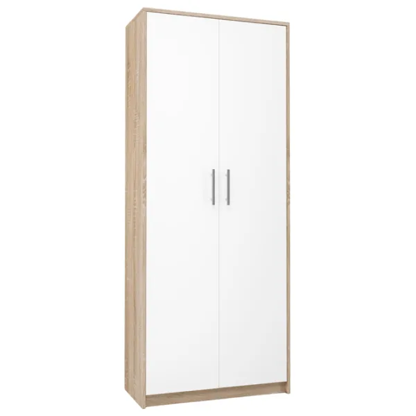 Шкаф TopEshop Oliv 2D 74 x 35см x 180 / ЛДСП / Дуб Сонома photo 1