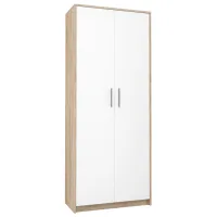 Шкаф TopEshop Oliv 2D 74 x 35см x 180 / ЛДСП / Дуб Сонома