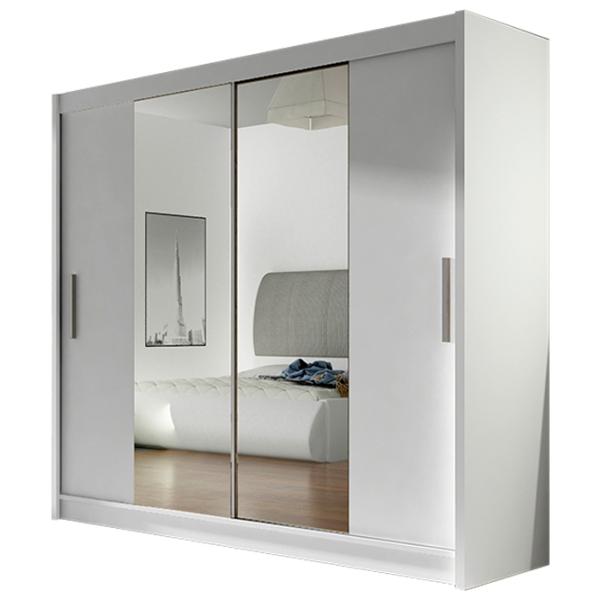 Dulap Space Meble Bega II 180 x 58 x 215 / PAL / White photo 1