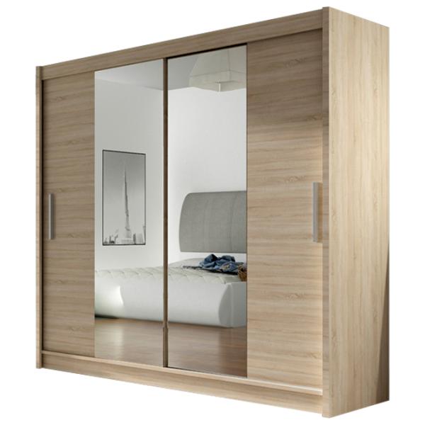 Dulap Space Meble Bega II 180 x 58 x 215 / PAL / Stejar Sonoma photo 1