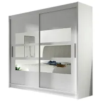 Dulap Mobildor-Lux Bega III 180 x 58 x 215 / PAL / White