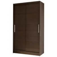 Шкаф Space Meble Costa I 100 x 58см x 200 / ЛДСП / Шоколад