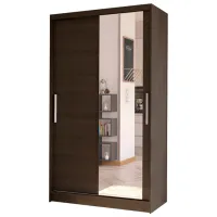 Шкаф Space Meble Costa VI 58 x 100см x 200 / ЛДСП / Шоколад