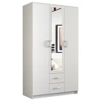 Шкаф TopEshop Romana 120 x 52см x 205 / ЛДСП / White