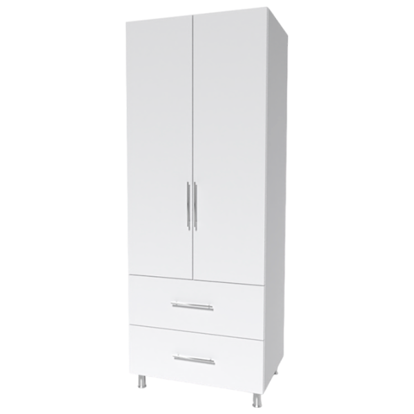 Dulap Smartex N10  100 x 57 x 210 / DSP / White photo 1 Dulap Smartex N10  100 x 57 x 210 / DSP / White photo 1