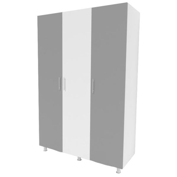 Dulap Smartex N3 160 x 52 x 208 / PAL / Graphit - Stejar Deschis photo 1 Dulap Smartex N3 160 x 52 x 208 / PAL / Graphit - Stejar Deschis photo 1