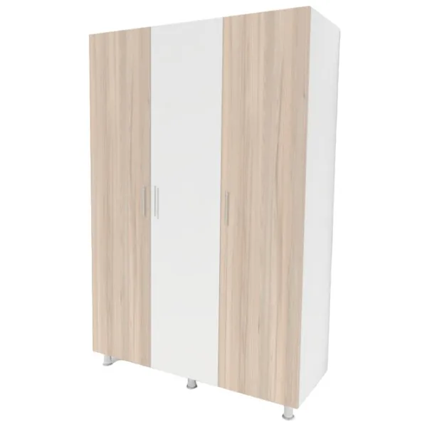 Шкаф Smartex N3 180 x 52см x 208 / ЛДСП / White photo 1 Шкаф Smartex N3 180 x 52см x 208 / ЛДСП / White photo 1