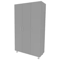 Шкаф Smartex N3 120 x 52см x 208 / ЛДСП / Графитовый