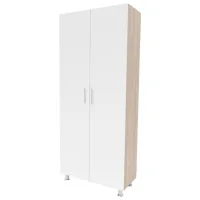 Шкаф Smartex N4 90 x 40см x 208 / ДСП / Дуб светлый